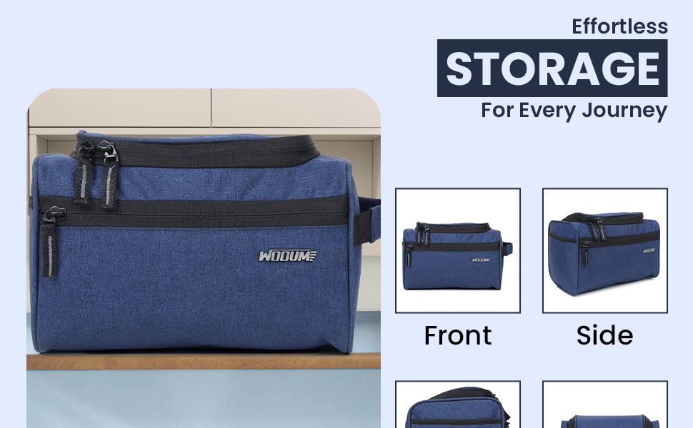 Wooum Big Size Multifunctional 16 Cms Hanging Travel Toiletry Bag Makeup Organizer Bag/Cosmetic Case