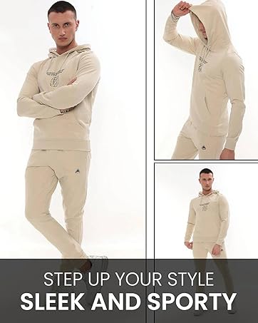 person pulling a clothes for men hoodie over their head