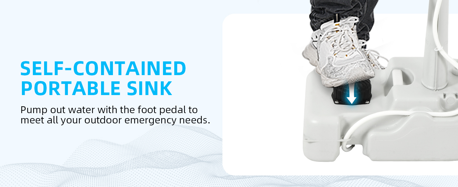 Self-Contained Portable Sink