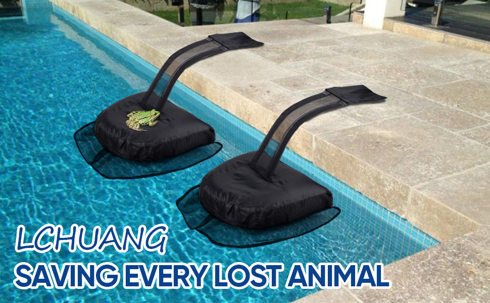2Pcs Pro Animal Frog Wildlife Saving Saver Escape Ramp