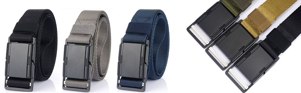 QAZSE Men's Nylon Belt 1.26