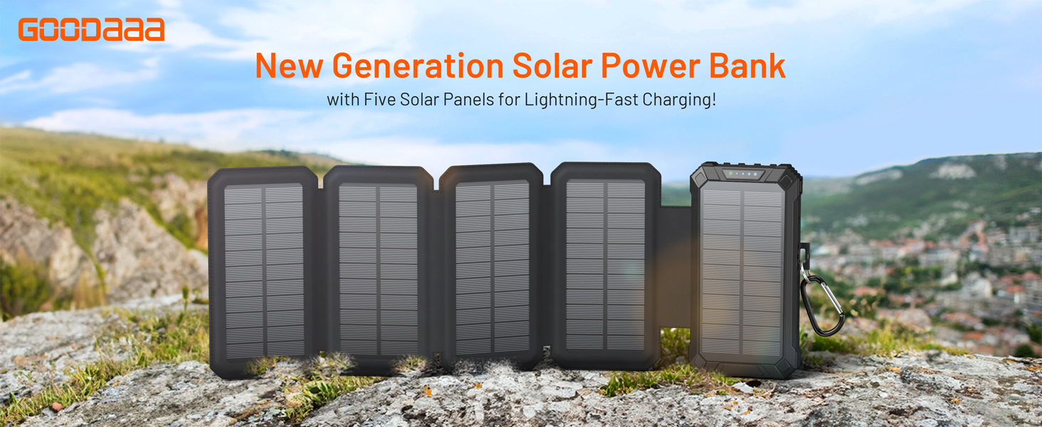GOODaaa Solar Power Bank