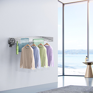 clothes drying rack wall mounted