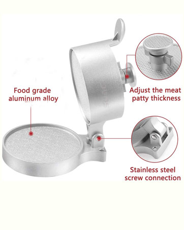 Burger press