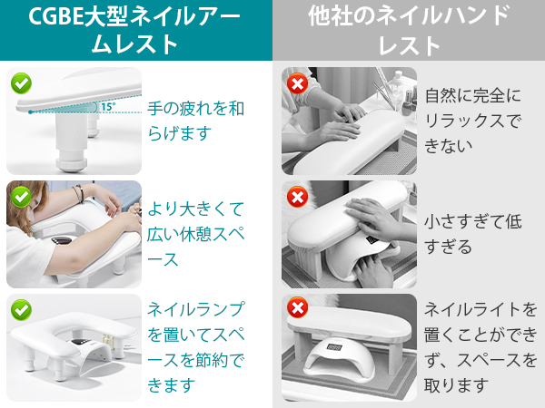 アームレスト　肘置き(マツエク)(マツパー)(ラッシュリフト)(ネイル) アームレスト 肘置き(マツエク)(マツパー)(ラッシュリフト