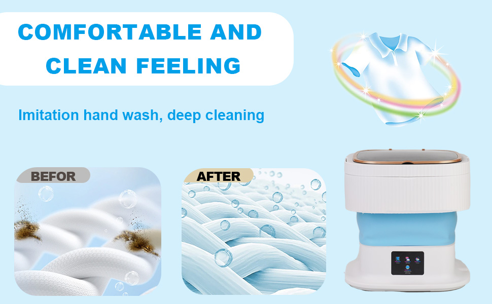 comfortable and clean feeling