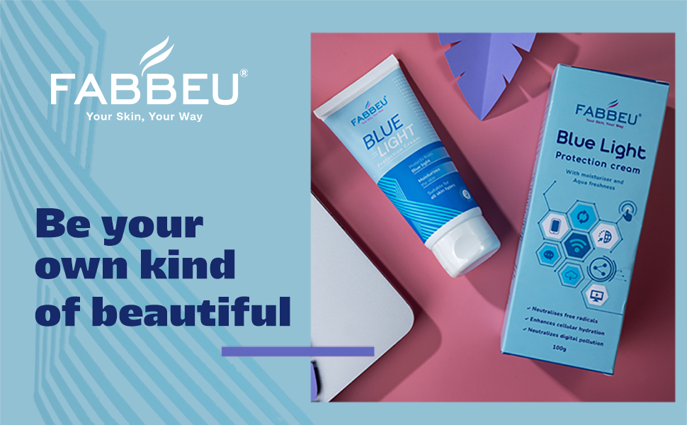 FABBEU Bluelight Protection Indoor Sunscreen with Moisturizer For Face