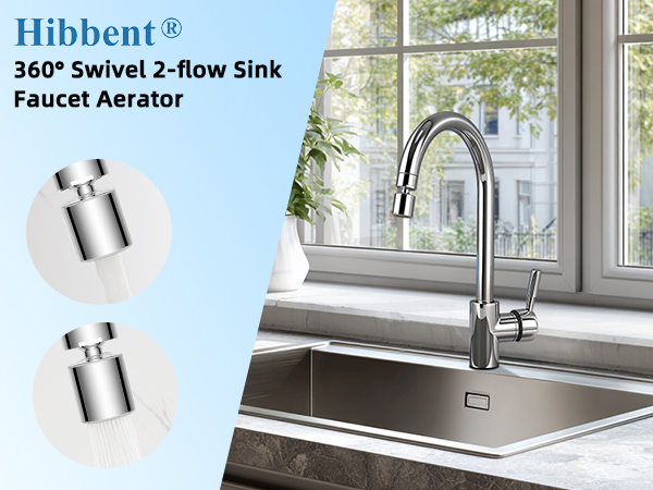 2 water flow modes Faucet Aerator