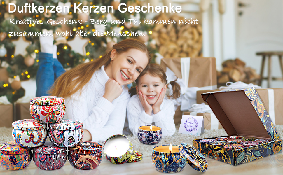 Duftkerzen Geschenke für Frauen