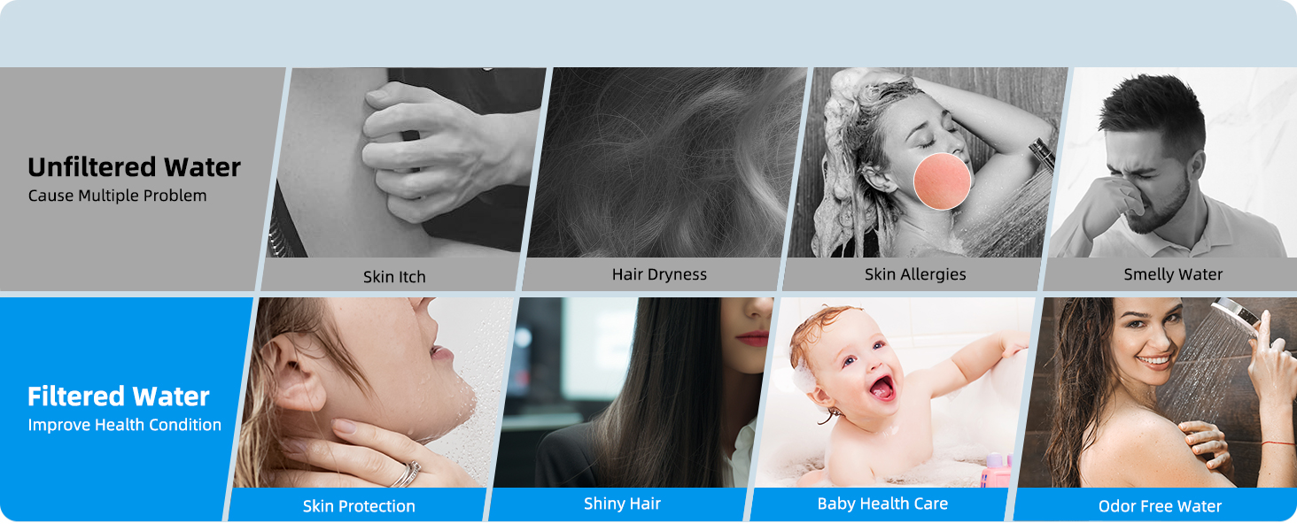 filtered shower head