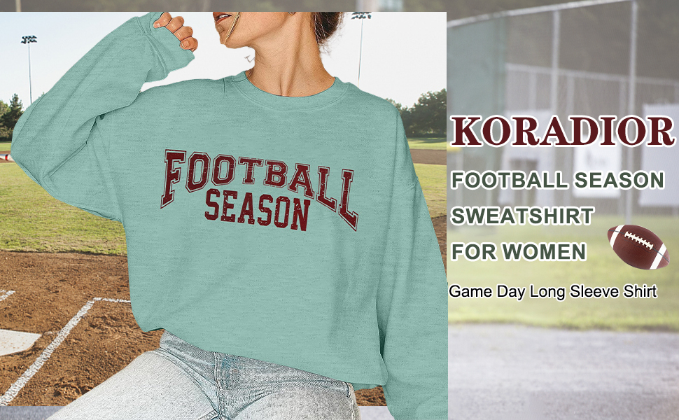 football sweatshirts for women Season Football Shirt