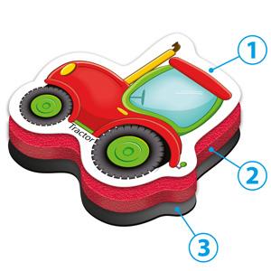 Little World 34 Magnete für Magnettafel - Kühlschrankmagnete - Kinder ...