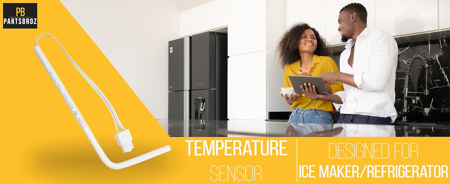 WPW10511923 Ice Maker Bin Temperature Sensor