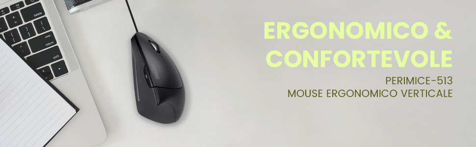 Mouse Ergonomico Verticale