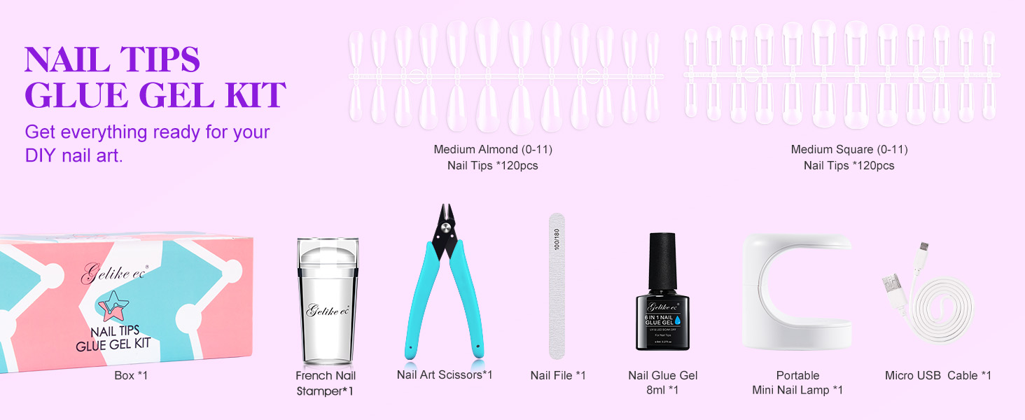gel nail set