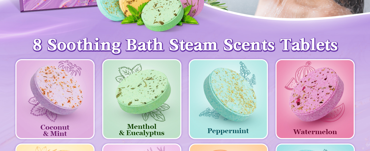 shower steamers for women