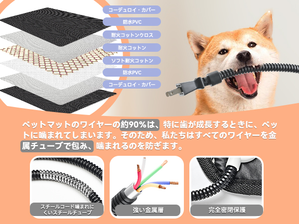 ペット用ホットカーペット【2025年強化版ペット専門家铃木監修】70x45cm Amazon | ペット用ホットカーペット【ペット専門家鈴木監修