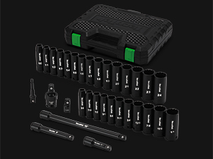 Come with a heavy duty storage case, making it easy to store and transport to different job sites or