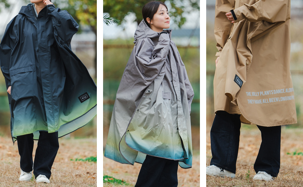 Amazon.co.jp: 【2022】KiU 豪雨対応 自転車 台風 袖付き