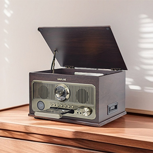 Amazon.com: All in One Vintage 3 Speed Vinyl Record Player