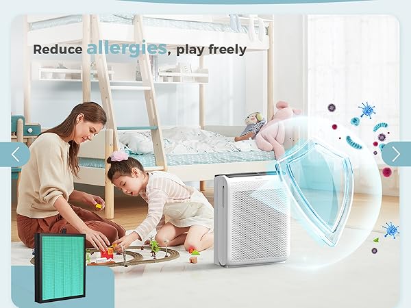 air purifier reduce allergies