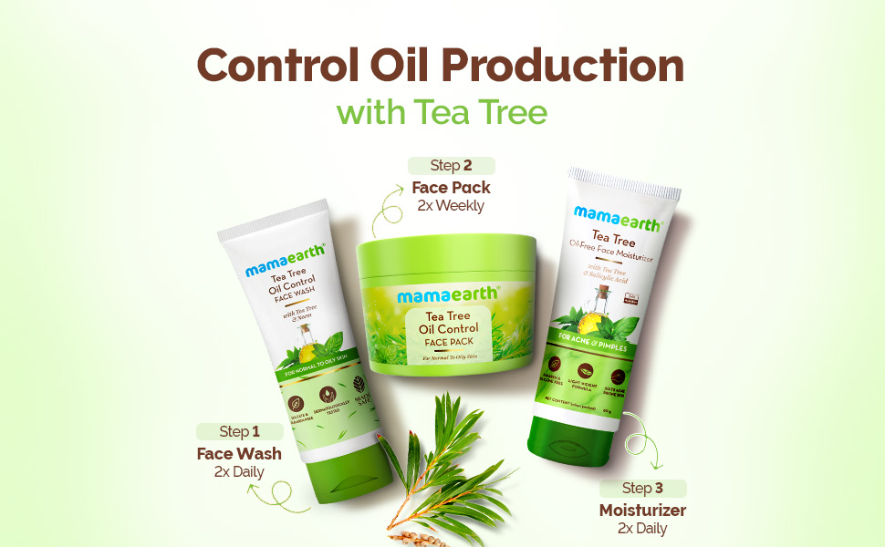 Mamaearth Tea Tree Oil Control Face Pack