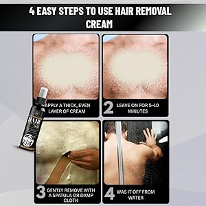4 easy steps for using bliss &blush hair removal