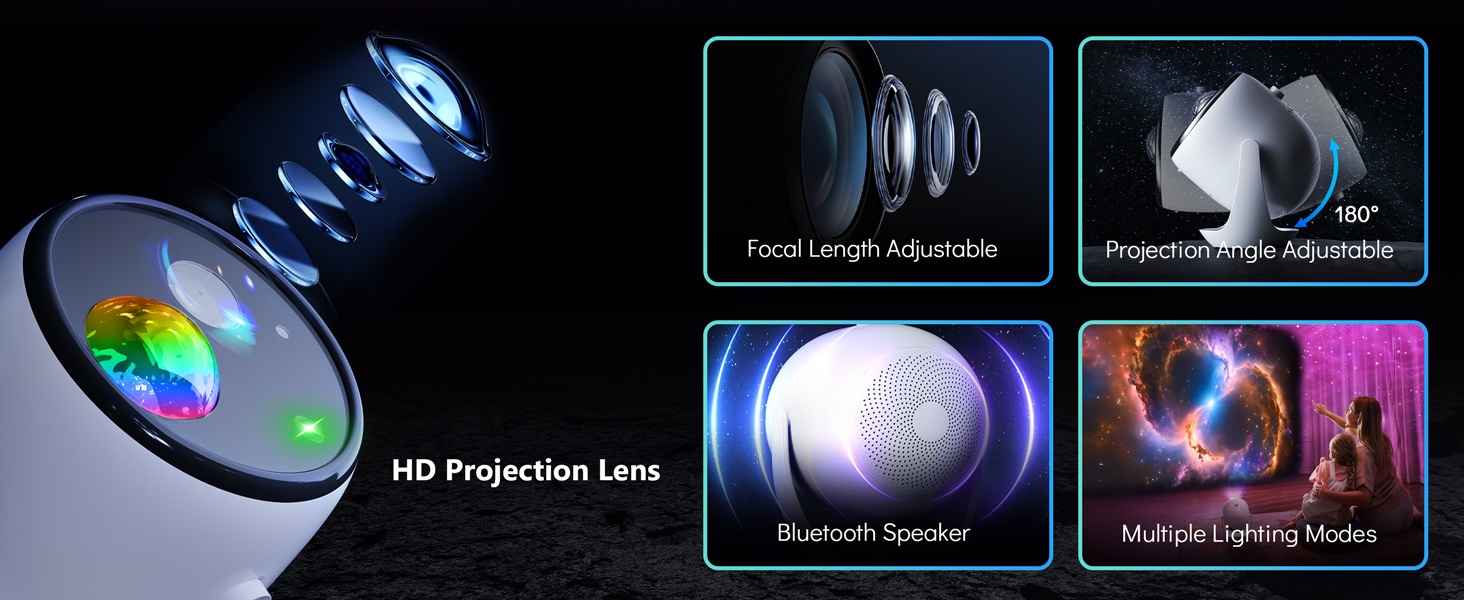 Rossetta Galaxy Projector