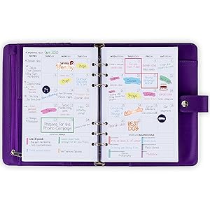 Monthly weekly spread