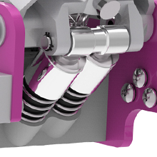 BIG RED Engine Stand, Steel Rotating Engine Lift Stand 3/4 Ton (1,500 lbs) Capacity with 5-Casters