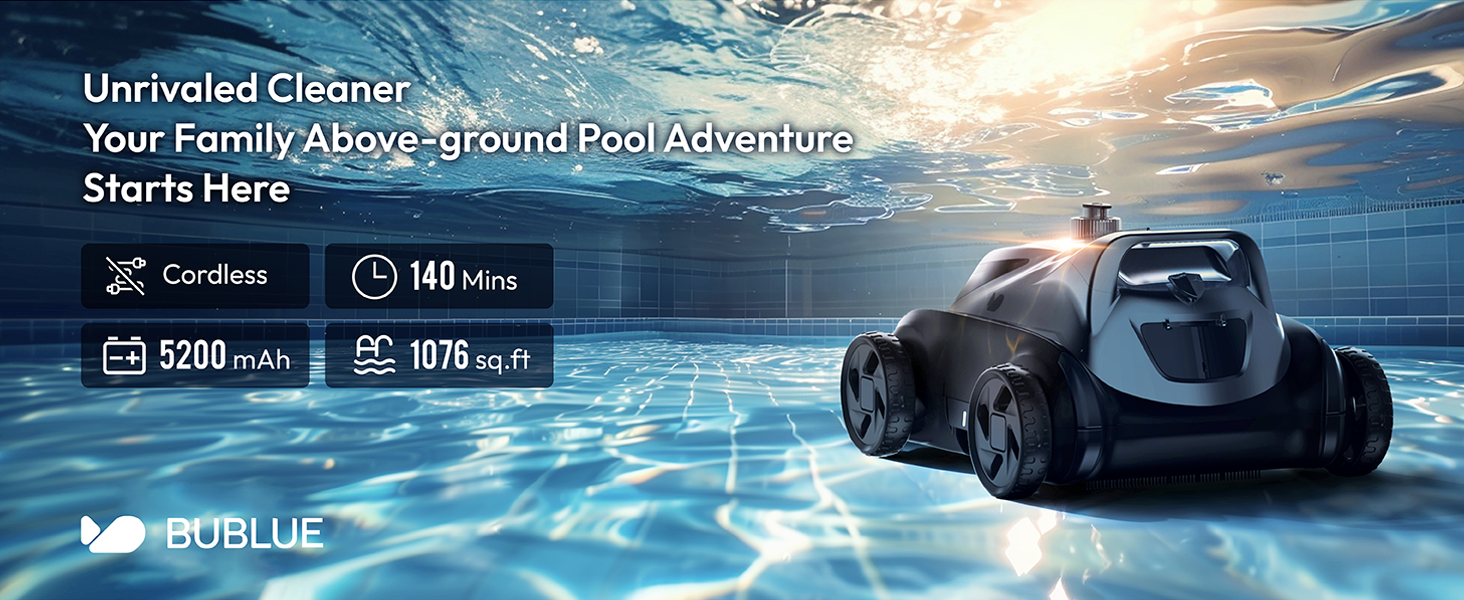 Bubot 500P Above Ground Pool Vacuum
