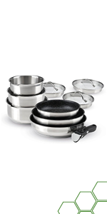 Batterie de cuisine à induction Qdesign 4 pièces - Acier inoxydable - Lot pour tous types de feux - Sans PFOA - Argenté 1b75c2cb 6fb2 4334 94de F63ba9901afb. CR0,0,150,300 PT0 SX150 V1