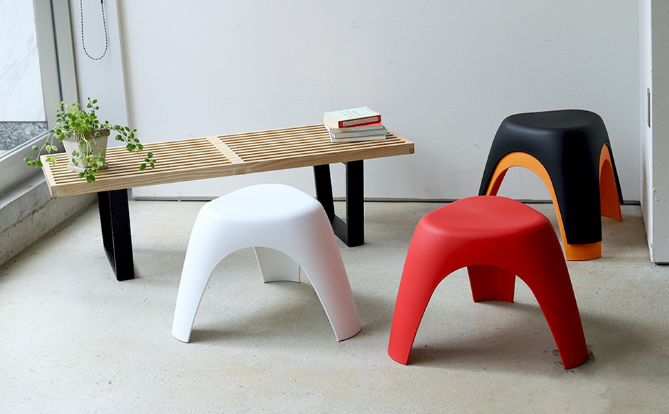 エレファントスツール　リプロダクト リコメン堂 エレファントスツール 柳宗理 elephant stool 軽量