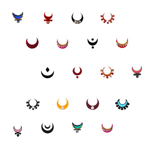 moon bindis