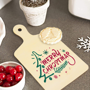 Unfinished Wood Mini Craft Cutting Board Paddle Serving Tray Chopping Board