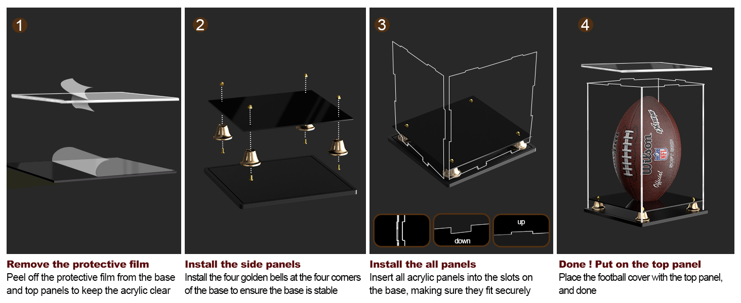 football display case