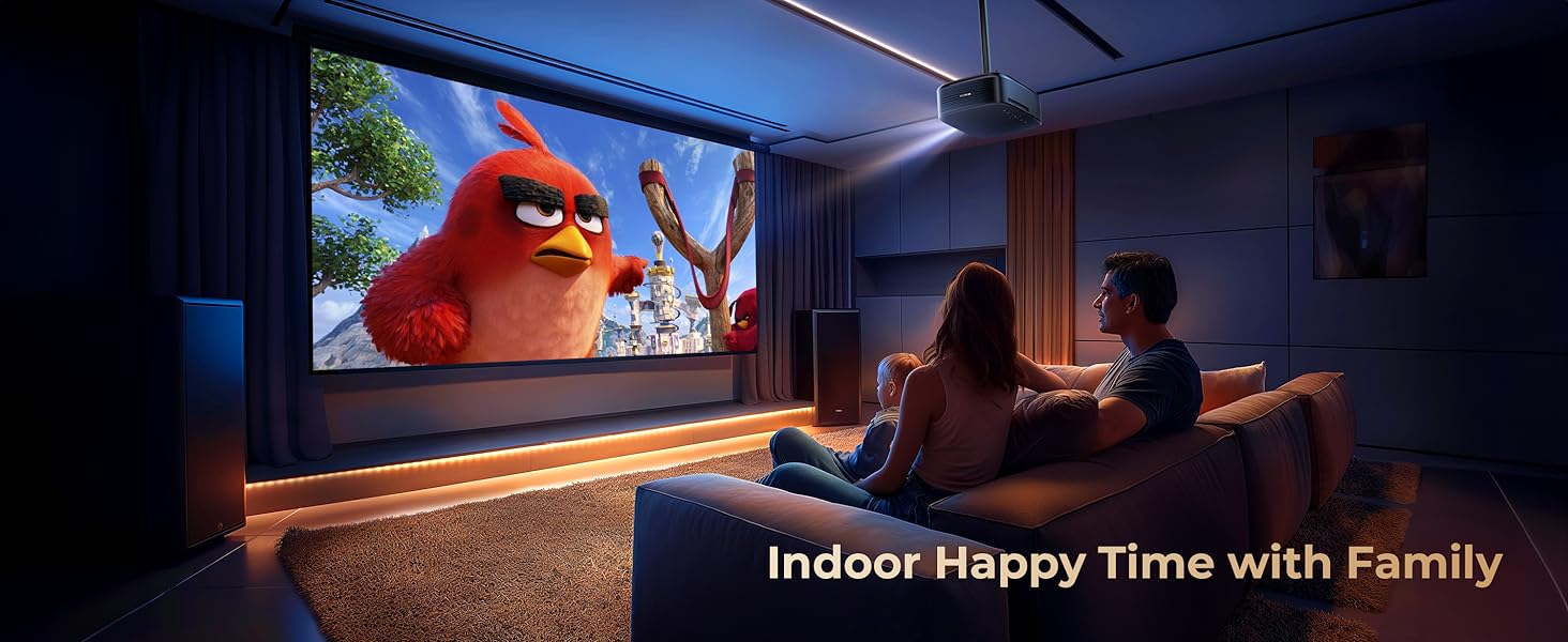 outdoor movie projector