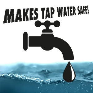 FRITZ COMPLETE WATER CONDITIONER MAKES TAP WATER SAFE