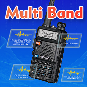 baofeng uv-5rx Multi-band ham radio handheld