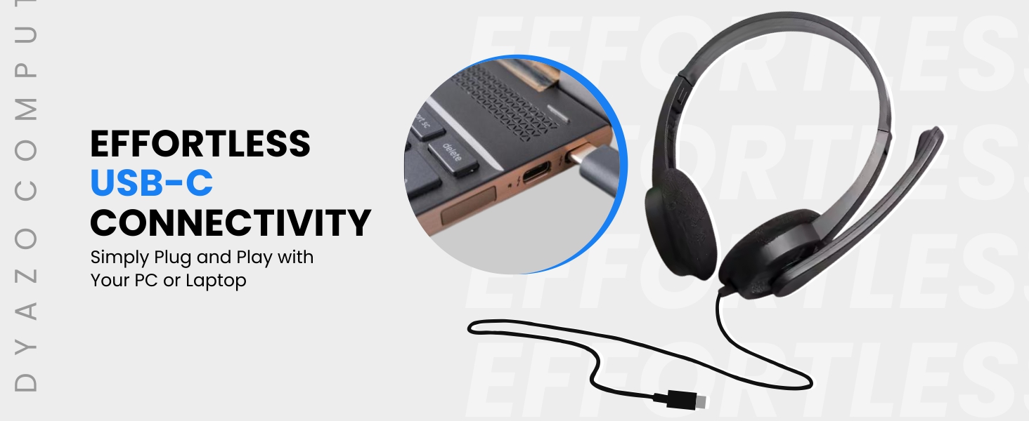 Dyazo Type C Wired Headphones
