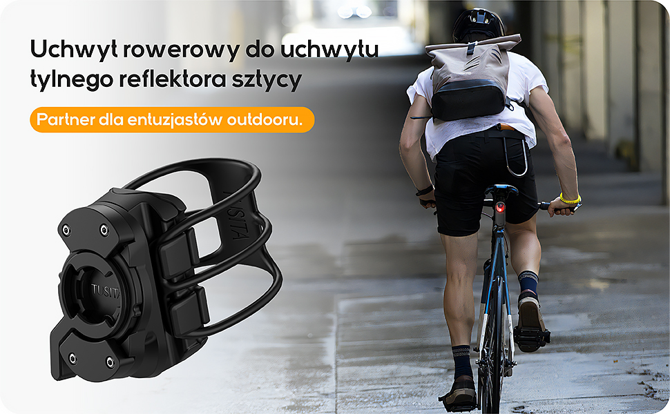 TUSITA Sztycy Uchwyt Kompatybilny z Garmin Varia RCT715