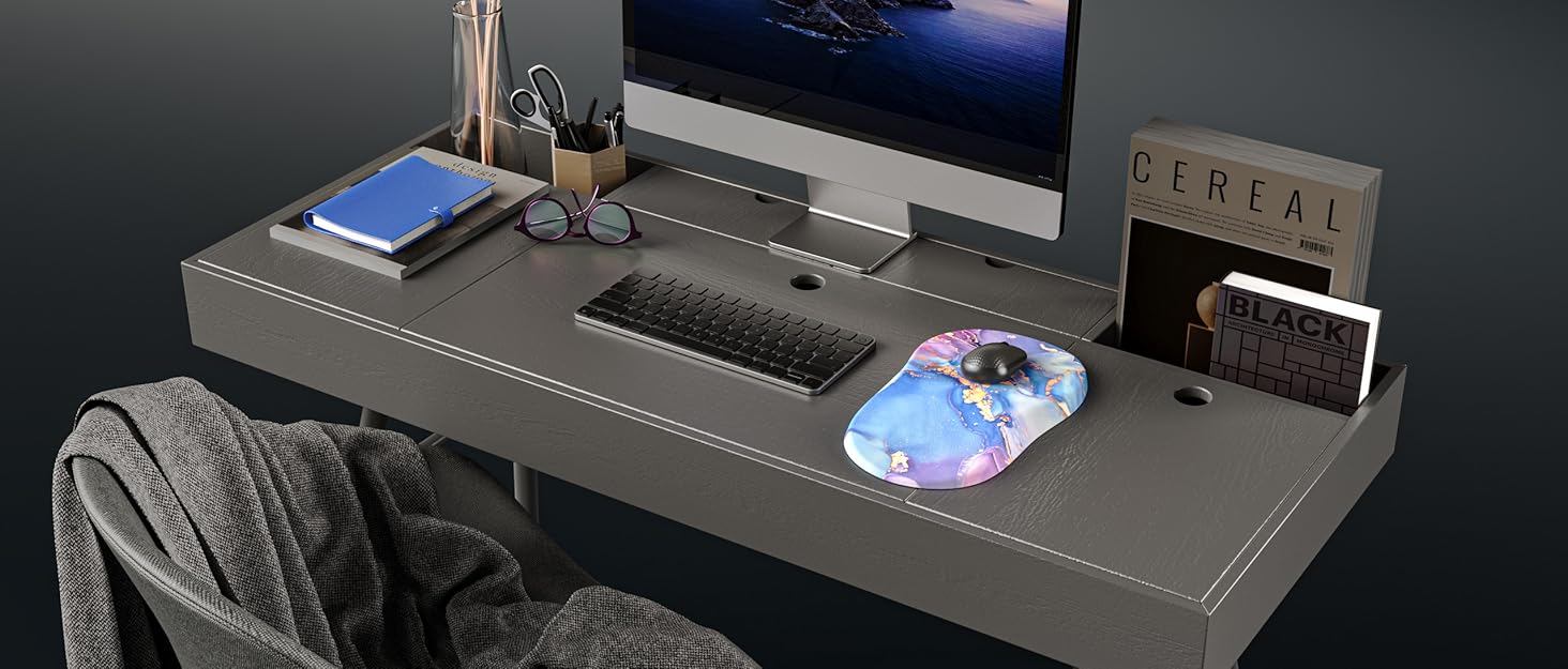 hueilm Ergonomic Mouse Pad Wrist Support,Pain Relief Mouse