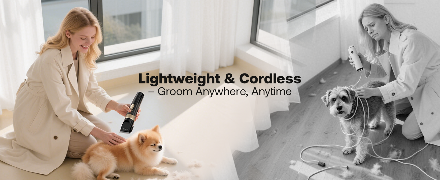 pet hair clippers for dogs