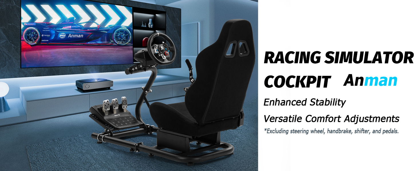 racing simulator cockpit