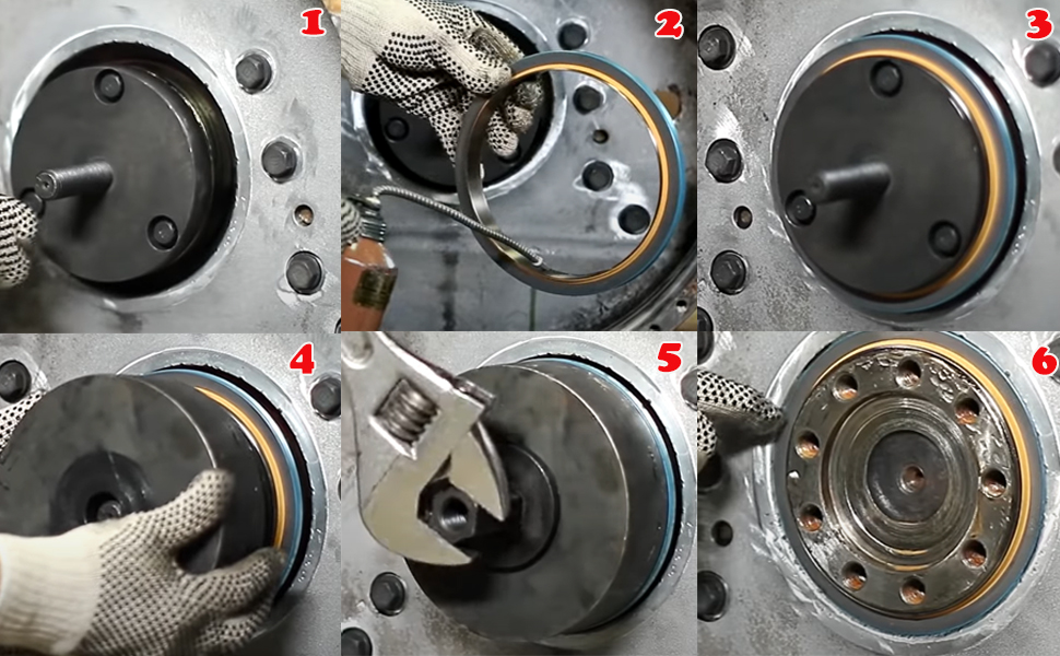 Front & Rear Crankshaft Seal Wear Sleeve Installer For Caterpillar (CAT