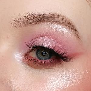 carmela makeup palette being worn as eyeshadow