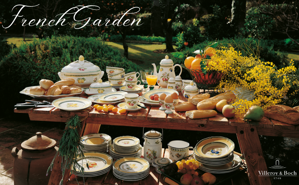 Amazon.com | Villeroy & Boch French Garden 4-Piece Serve Set