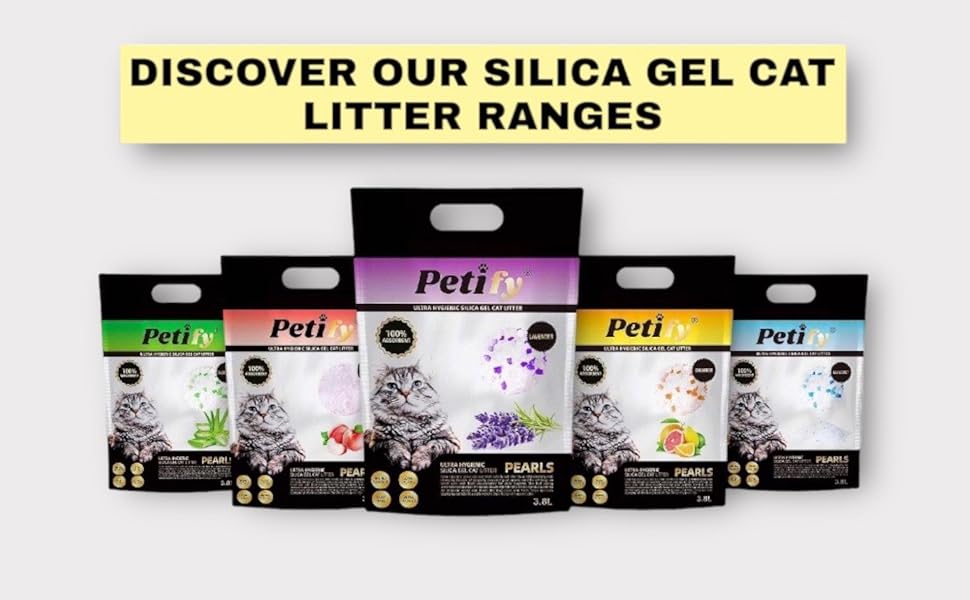 Silica Gel Cat Litter Lavender scent Silica Crystals Silica Pearls