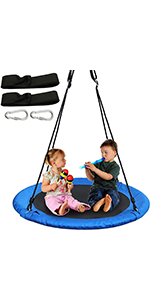 40 inches Tree Swing Blue, 1 Pack