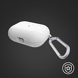 AirPods Pro ケース ホワイト AIRPODS PRO エクスプローラーケース: パールホワイト